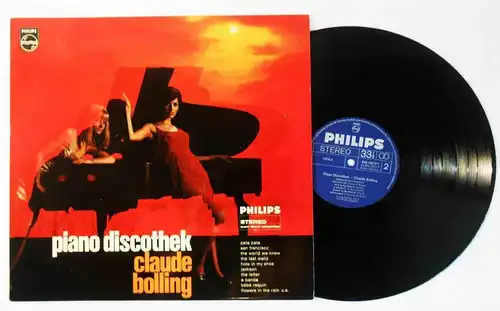LP Claude Bolling: Piano Discothek (Philips 842 180 PF) D 1968