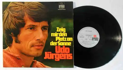 LP Udo Jürgens: Zeig mir den Platz an der Sonne (Ariola 85 700 IT) D 1971