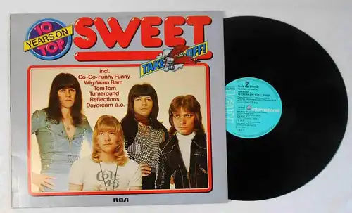 LP Sweet: 10 Years On Top - Take Off! (RCA CL 25183) D 1978