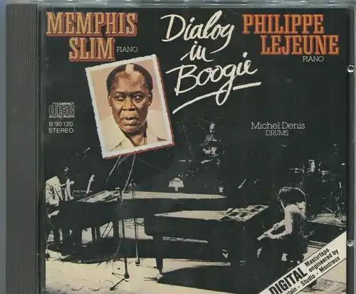 CD Memphis Slim & Philippe Lejeune: Dialog in Boogie (Happy Bird)