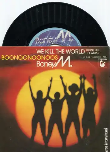 Single Boney M.: Boonoonoonoos (Hansa 103 666-100) D 1981
