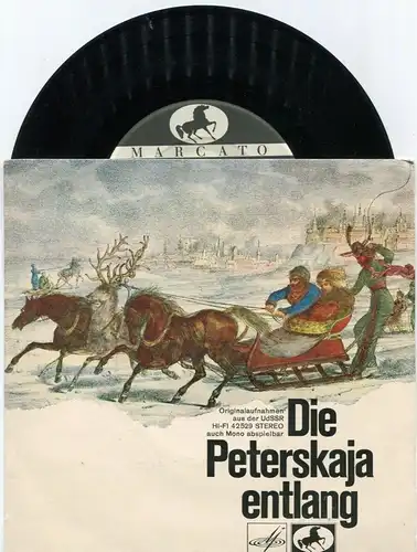 EP Boris Alexandrow: Die Peterskaja entlang (Marcato 42 529) D 