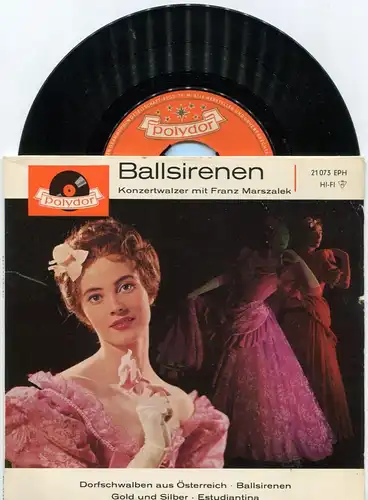 EP Franz Marszalek: Ballsirenen (Polydor 21 073) D 1960