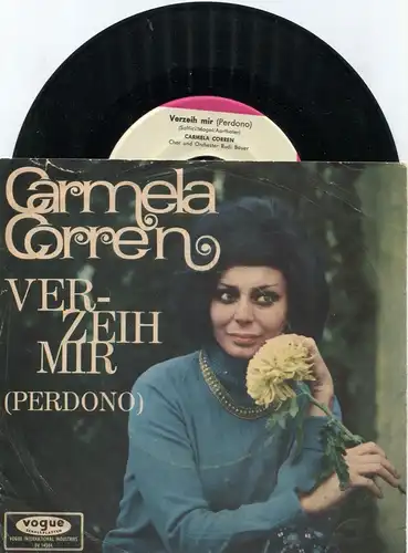 Single Carmela Corren: Verzeih Mir (Vogue DV 14584) D 1966