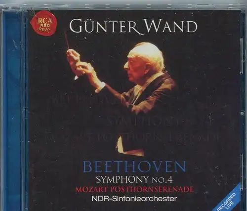 CD Günter Wand: Beethoven Symphonie Nr. 4 (RCA) 2001