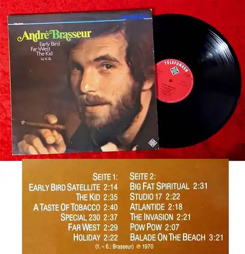 LP André Brasseur: Profile (Telefunken 624036 AL) D 1980