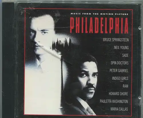CD Philadelphia (Soundtrack) Bruce Springsteen Neil Young (Sony) 1993