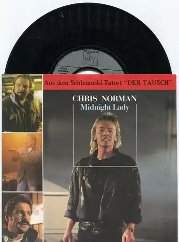 Single Chris Norman: Midnight Lady (Hansa 107 961-100) D 1986