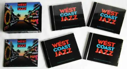 4CD Box West Coast Jazz - An Anthology of California Jazz - (Zyx) 1998