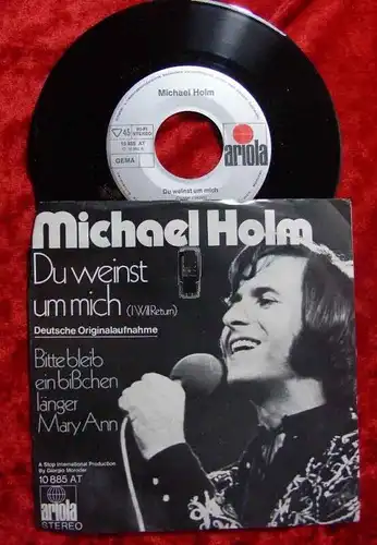 Single Michael Holm: Du weinst um mich