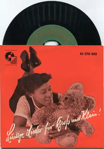 EP Leila Negra: Lustige Lieder für Groß und Klein (Austroton 45-EPA-1061) D