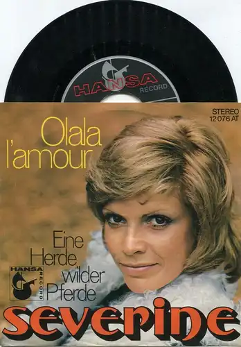 Single Severine: Oh La La L´amour (Hansa 12 076 AT) D 1972