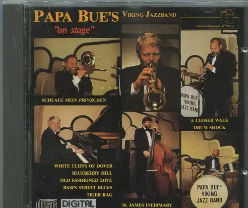 CD Papa Bue´s Viking Jazzband On Stage (Bellaphon) 1984