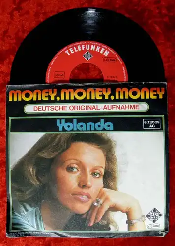 Single Yolanda: Money Money Money (deutsche Version des Abba Hits) Telefunken