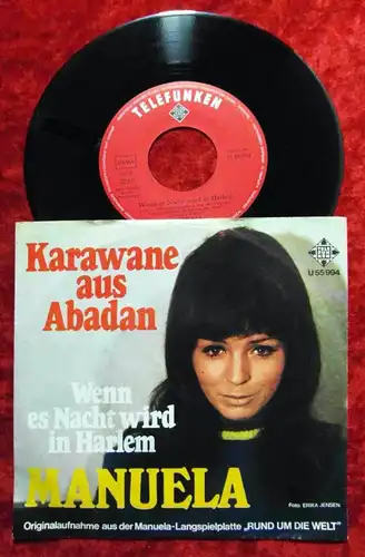 Single Manuela: Karawane aus Abadan (Telefunken U 55 994) D1968