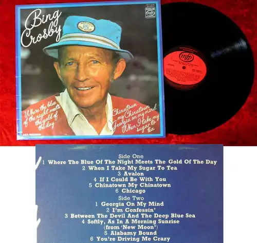 LP Bing Crosby: Where the blue of the night meets the gold of the day  MFP 50249