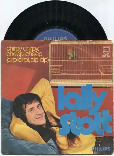 Single Lally Stott: Chirpy Chirpy Cheep Cheep (Philips 6025 013) Italy 1970