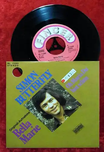 Single Simon Butterfly: Bella Marie (Finger BL 11293) D 1974