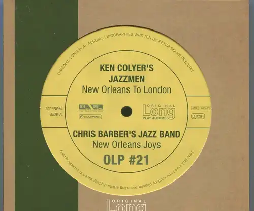 CD Ken Coyler´s Jazzmen: New Orleans to London / Chris Barber: New Orleans Joys