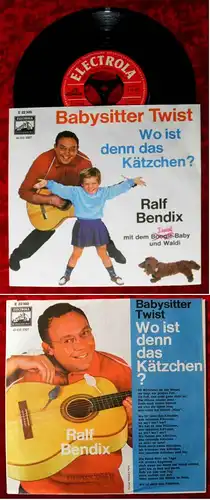 Single Ralf Bendix mit dem Twist-Baby & Waldi: Babysitter Twist /Electrola 22300