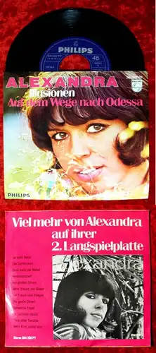 Single Alexandra: Illusionen (Philips 384 567 PF) D