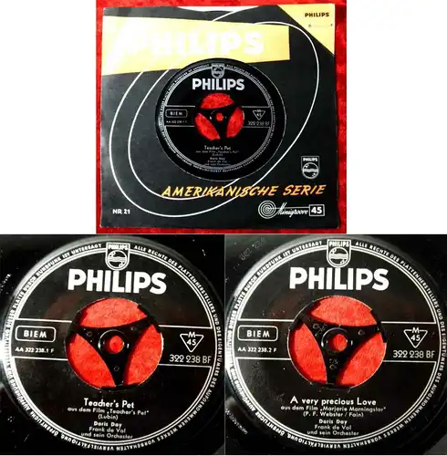 Single Doris Day: Teacher´s Pet (Philips 322 238 BF) D