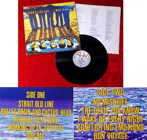 LP Split Enz: Conflicting Emotions (A&M SF 4963) Canada 1983