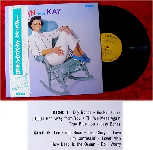 LP Kay Starr Rockin with Starr Japan Pressung 1983