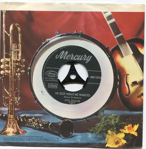 Single Little Richard: He Got What He Wanted (Mercury 127 063) D