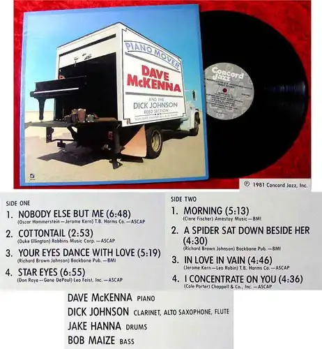 LP Dave McKenna: Piano Mover