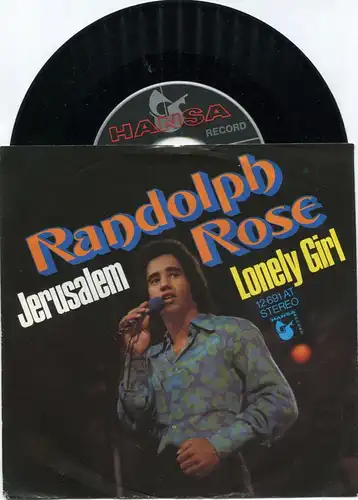 Single Randolph Rose: Jerusalem (Hansa 12 691 AT) D