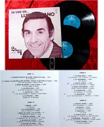 2LP Luis Mariano: La Voz de.....