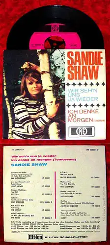 Single Sandie Shaw: Wir sehn uns ja wieder (Pye HT 300 034 P) D 1966