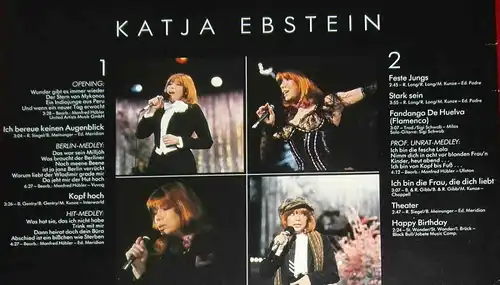 LP Katja Ebstein: Mein Name ist Katja (Ariola 204 401-365) D ZDF TV Show