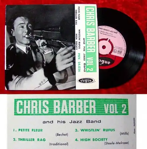 EP Chris Barber Vol 2 Petite Fleur