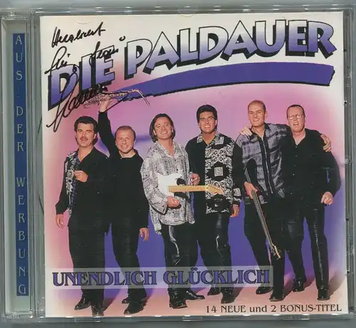 CD Paldauer: Unendlich Glücklich (Signiert) (Koch) 1996