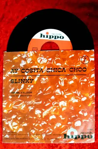 Single Frank Valdor: Ay Cosita Chica Choo (Hippo 83007) D 1985