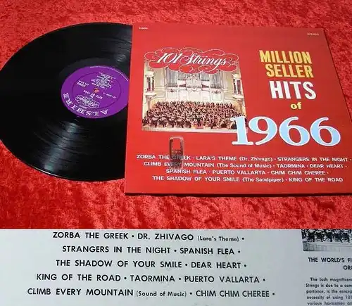 LP 101 Strings: Million Seller Hits of 1966