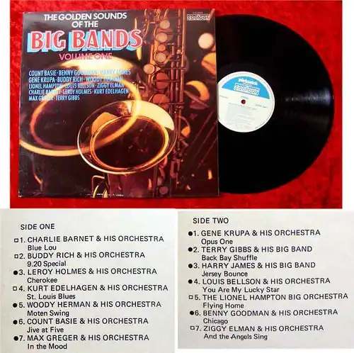 LP The Golden Sounds of the Big Bands Vol. 1