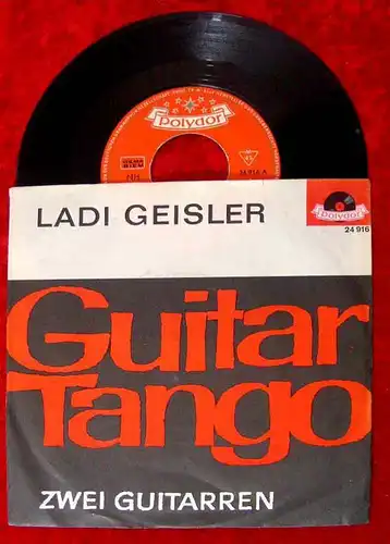 Single Ladi Geisler Guitar Tango (Polydor) D