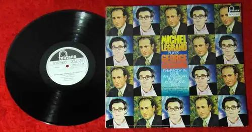 LP Michel Legrand Plays George Gershwin (Fontana 6444 114) D 1974 Promo