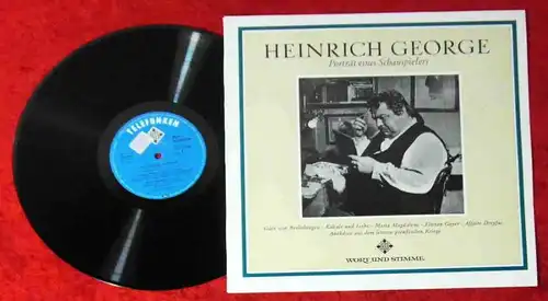 LP Heinrich George: Porträt eines Schauspielers (Telefunken 641003 AS) D 