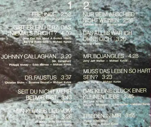 LP Katja Ebstein: Freunde (United Artists UAS 29 213 I) D mit Textbeilage