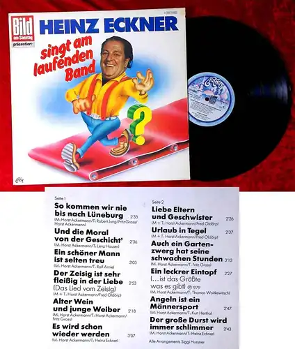 LP Heinz Eckner singt am laufenden Band (Aladin 1C 066-45 955) D 1980
