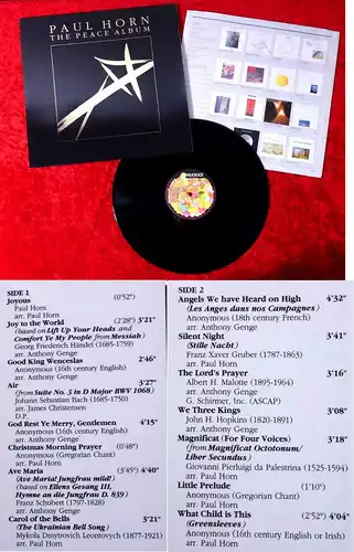 LP Paul Horn: The Peace Album (Kuckuck 11083-1) D 1988