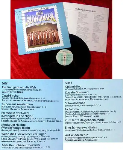 LP Montanara Chor: Ein Lied geht um die Welt