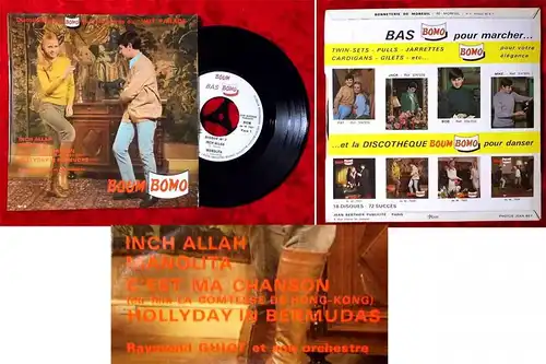 EP Raymond Guiot: Boum Bomo Discotheque Hitparade No. 6 (Bomo 7507) F
