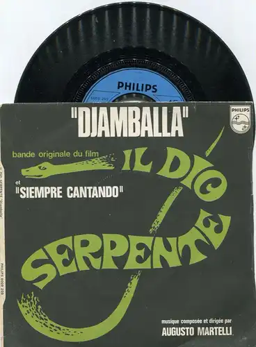 Single Augusto Martelli: Djamballa (Philips 6009 209) F 
