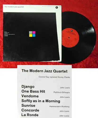 25cm LP Modern Jazz Quartet (Bertelsmann Schallplattenring 33 850) D