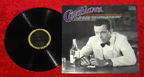 LP Casablanca - Classic Film Scores for Humphrey Bogart - (RCA AGL-1-3782) US 74